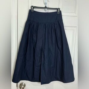 Banana Republic Dark Blue A-Line Skirt